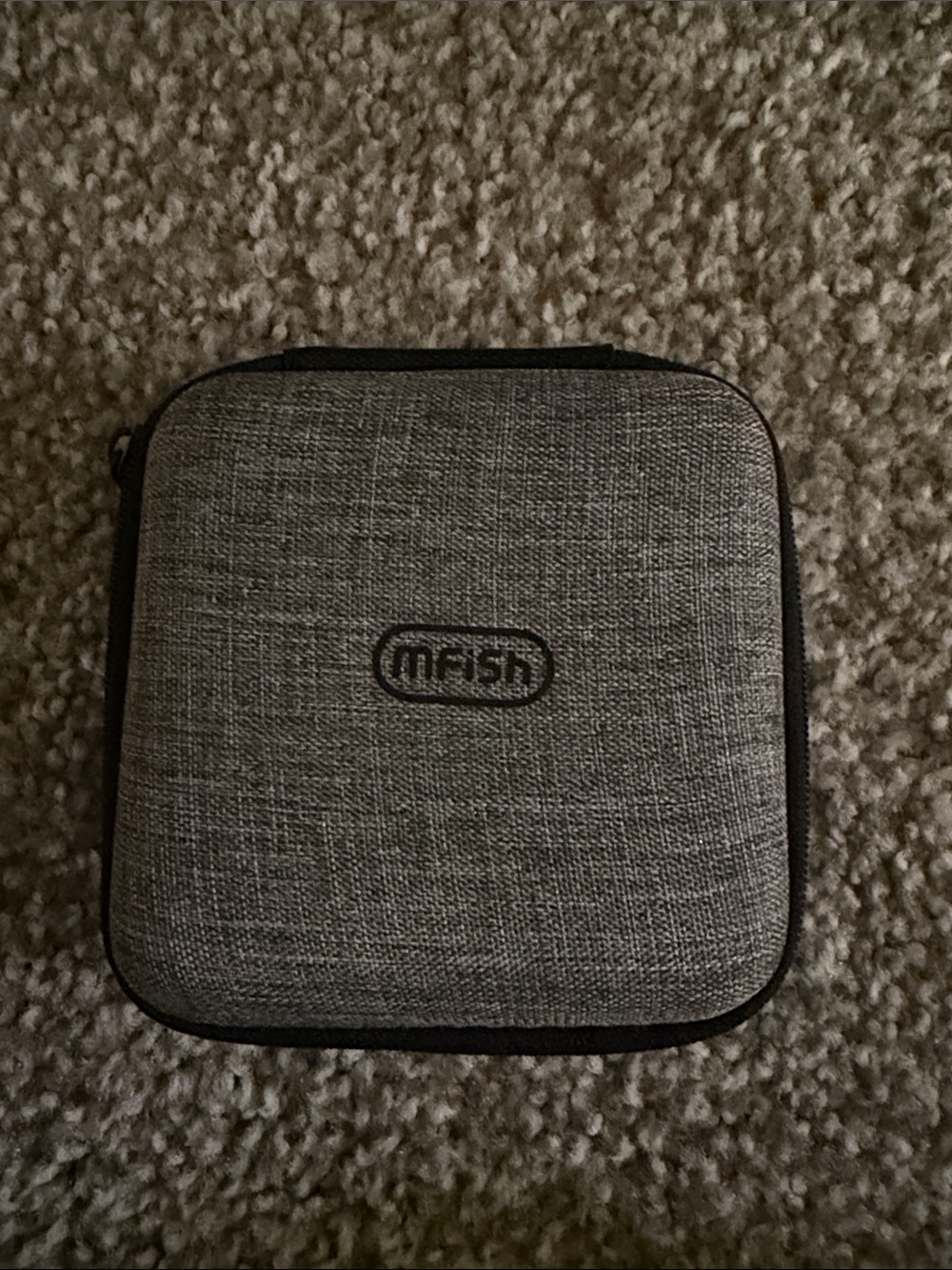 Gray Compact Travel Case for Men